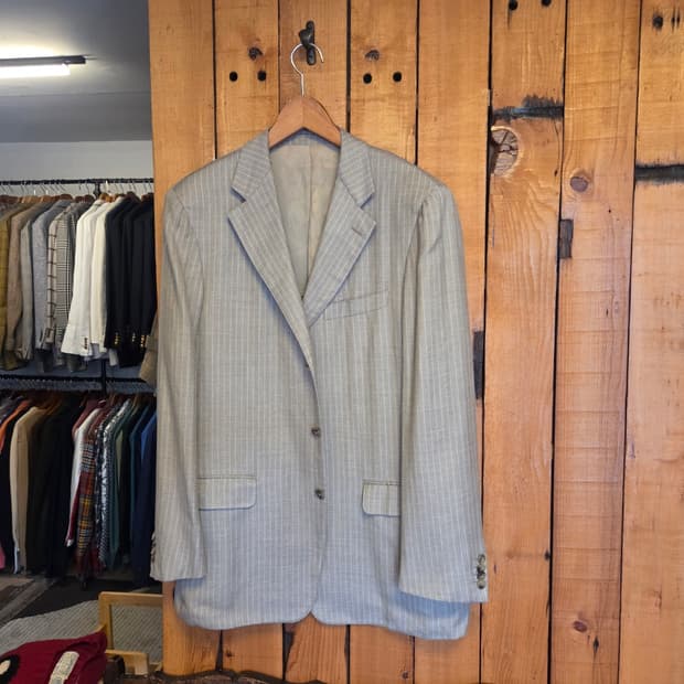 에르메네질도 제냐 트위드자켓