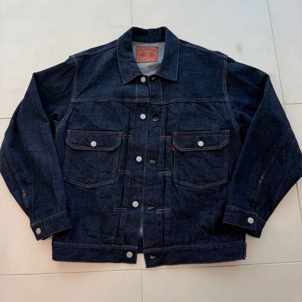 풀카운트 2102w 2nd 타입 데님 자켓 42(105)