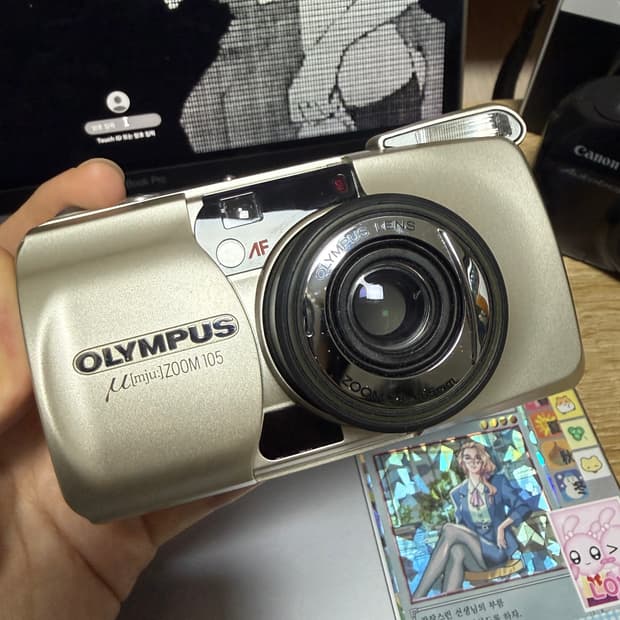 필름카메라 올림푸스 뮤 줌 105