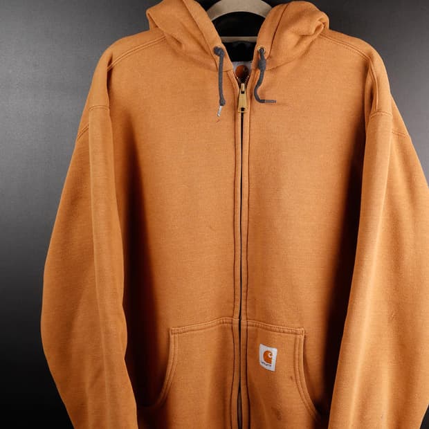 칼하트 된장 후드집업져지