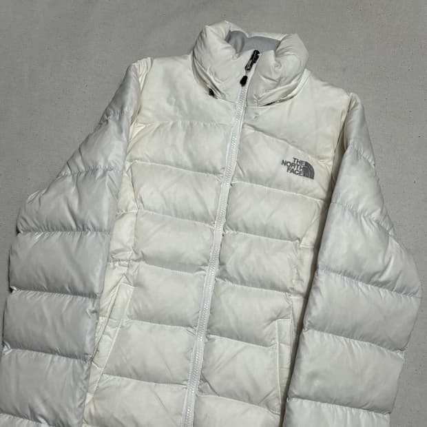 80 노스페이스 700 필 다운 화이트 푸퍼 패딩