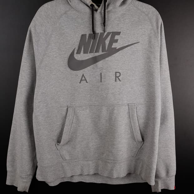 나이키 에어 회색후드티