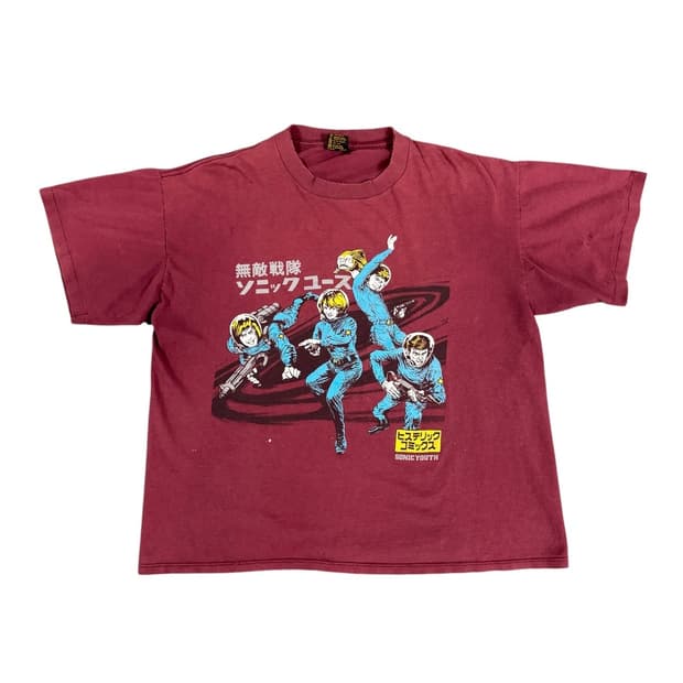 빈티지 90s Sonic Youth 소닉유스 히스테릭 글래머 티셔츠