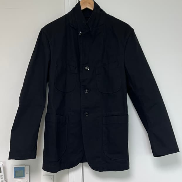 [95~100] 엔지니어드 가먼츠 12oz 덕 캔버스 베드포드 자켓 블랙