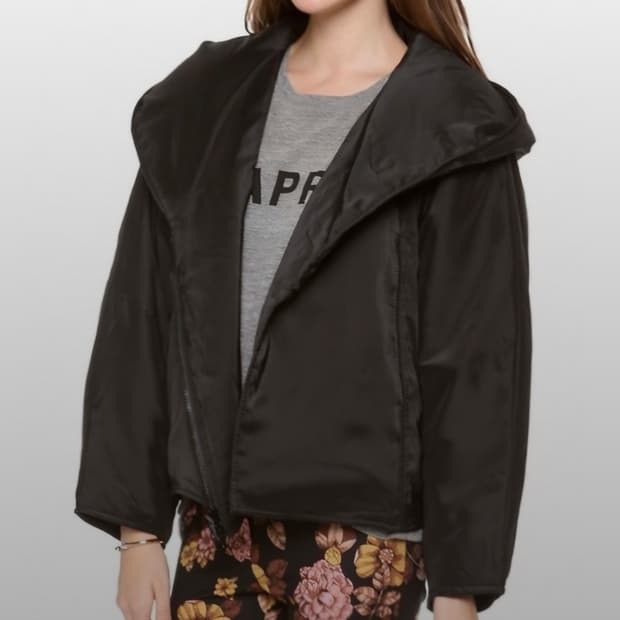 엘리자베스앤제임스 얇은 후드패딩자켓