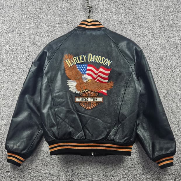 할리데이비슨 스크리밍 이글 레더 봄버 자켓 ( M ) / 11170