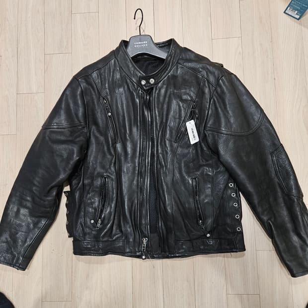 USA 빈티지 소가죽 싱글라이더자켓