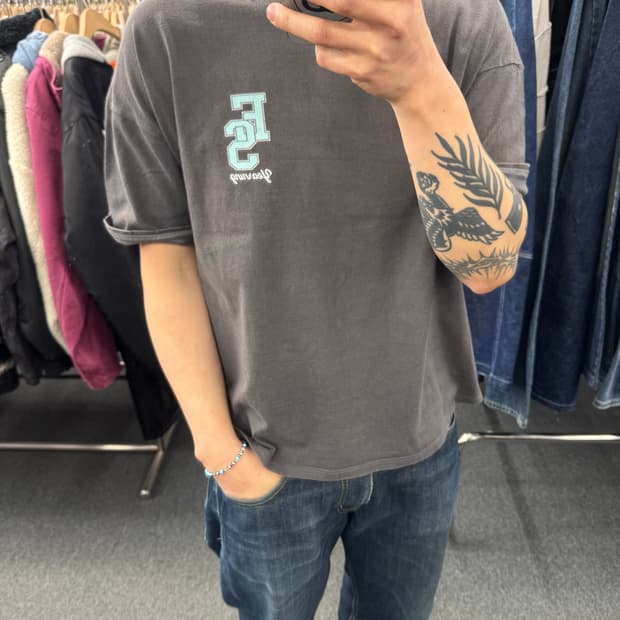 L)Niko And 빈티지 프린팅 반팔