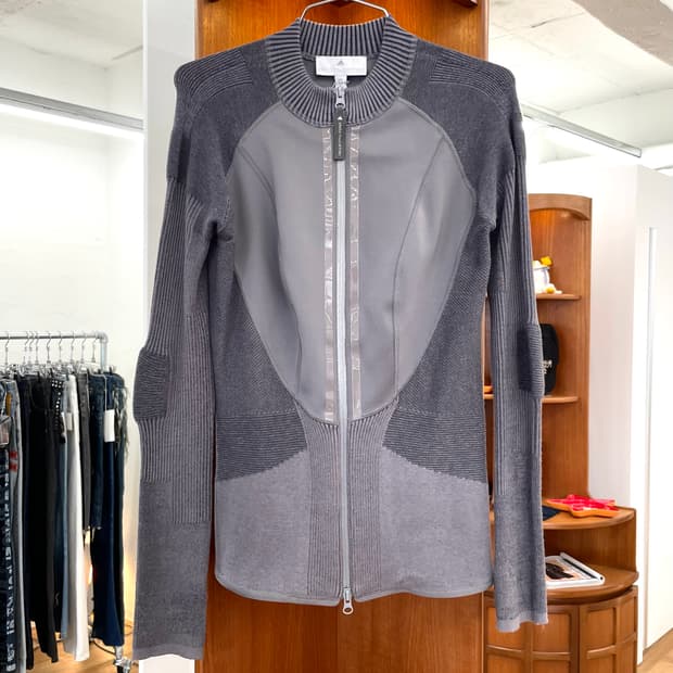 [M] 스텔라매카트니 x 아디다스 니트 집업 자켓