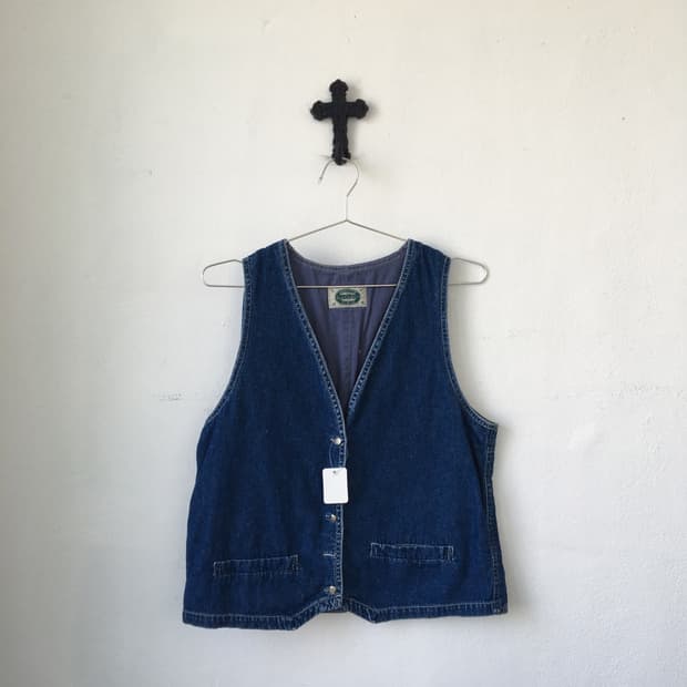 Denim vest