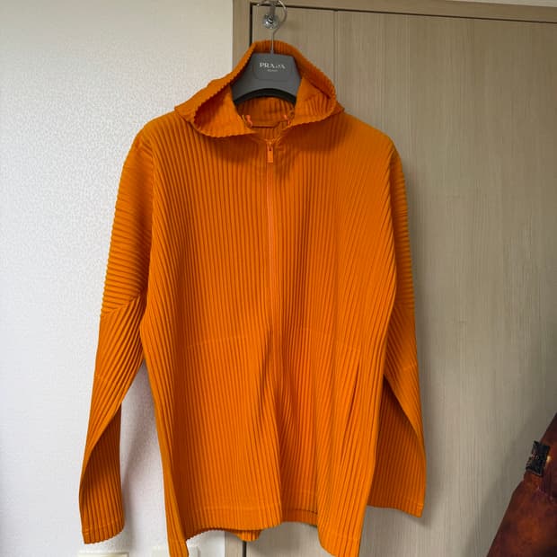 [3] 옴므플리세 플리츠 후드집업