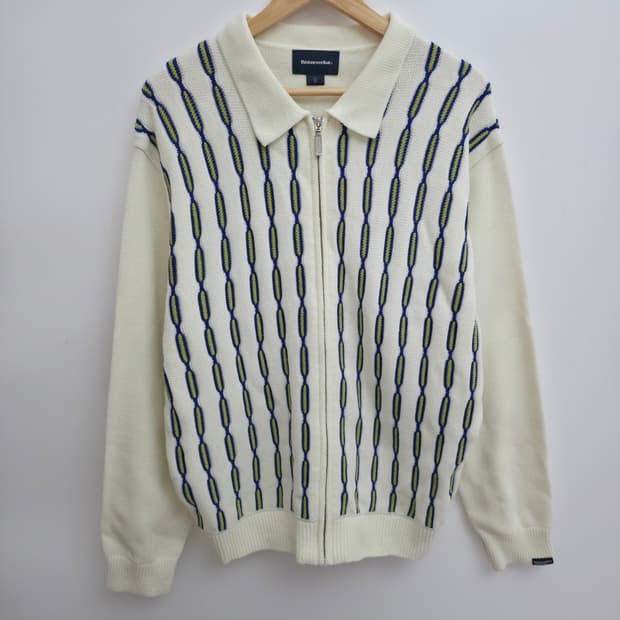 [L] 디스이즈네버댓 니트 카라 집업