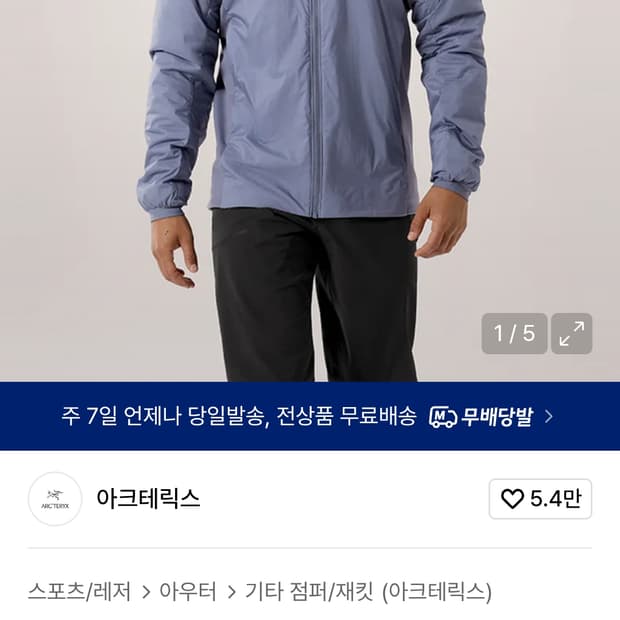 아크테릭스 아톰stratus L