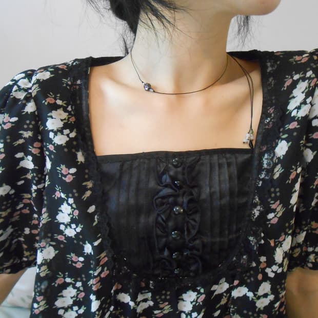 Lavender Bloom necklace