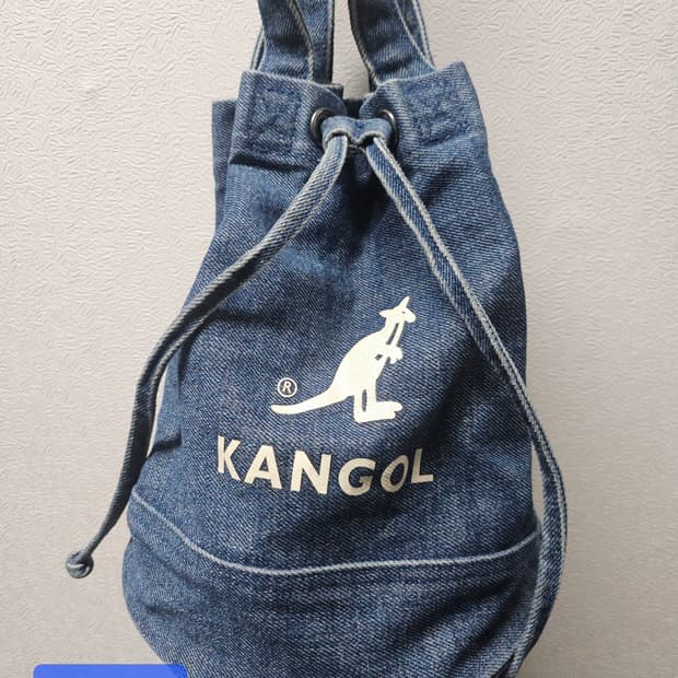 캉골 데님 버킷백 숄더백 (20*26)