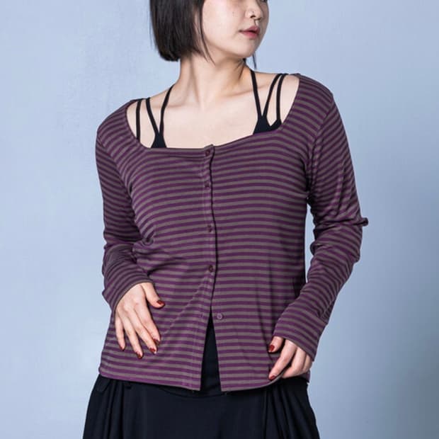 틸다 단가라 스퀘어 가디건