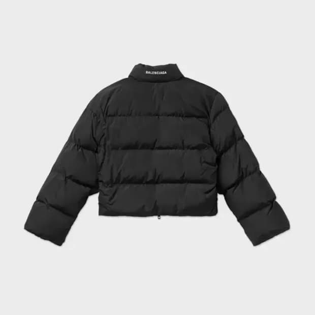 (XS) 발렌시아가 슈렁크 푸퍼 패딩 자켓