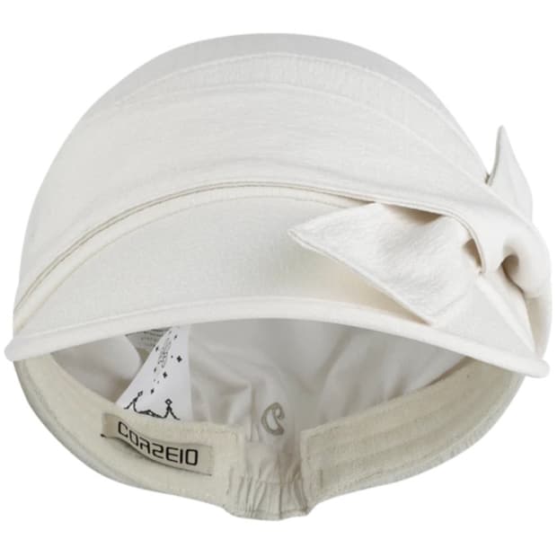 코이세이오 리본 타이 캡 아이보리