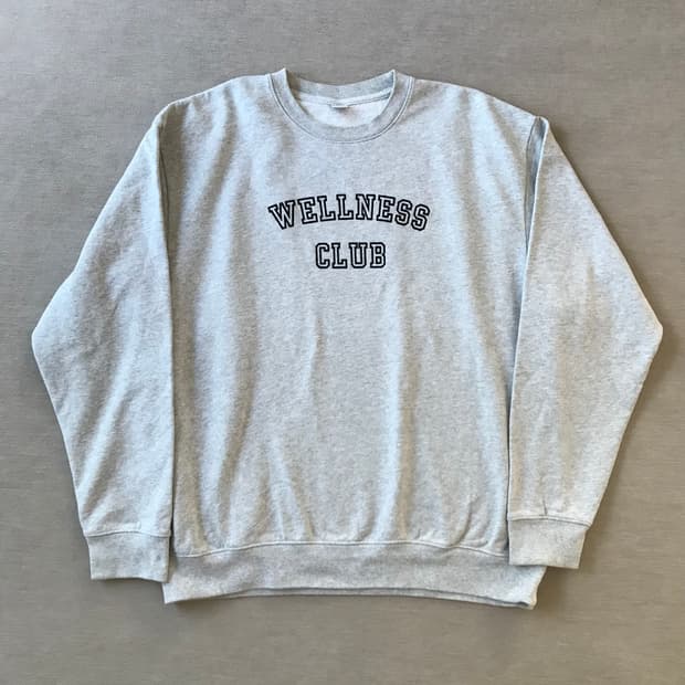 스포티앤리치 멜란지 맨투맨