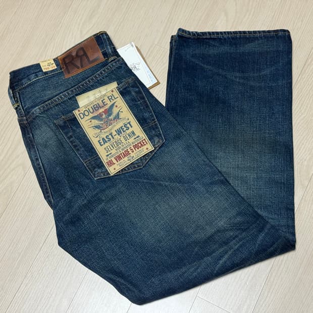 RRL 빈티지5포켓 기빈스 진 30x30