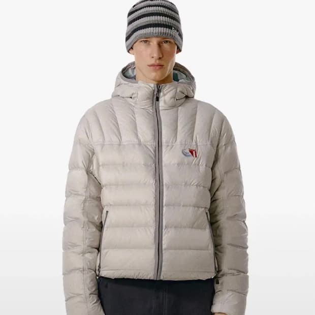 CT Lightweight Down Jacket Light Gray
