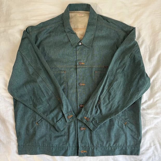 캐피탈 카츠라기 빅지 데님 자켓