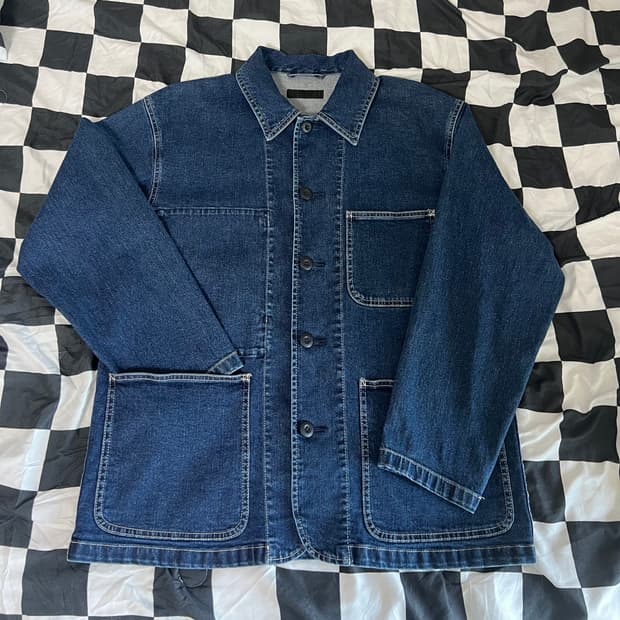 유니클로 데님워크자켓 M사이즈