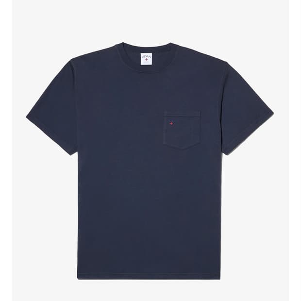 Noah core logo tee 블랙 네이비 헤더그레이