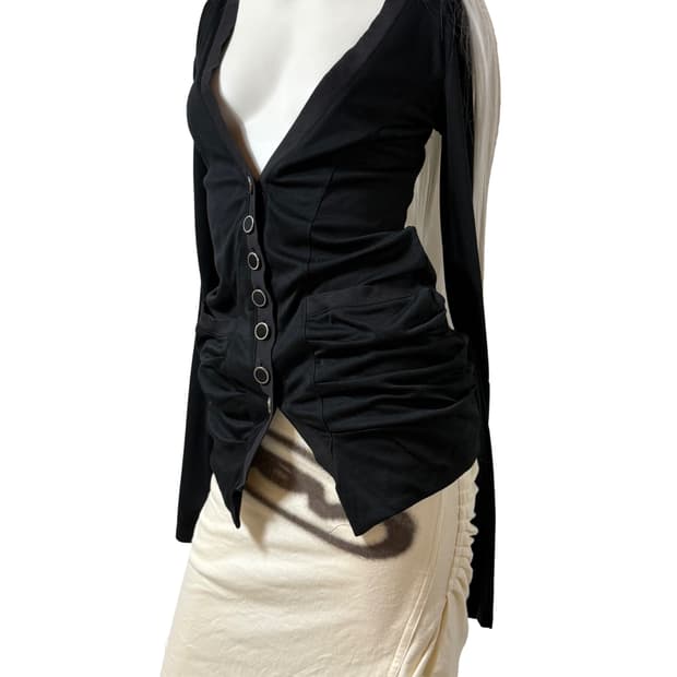 빈티지 딱붙핏 갸루st 가디건