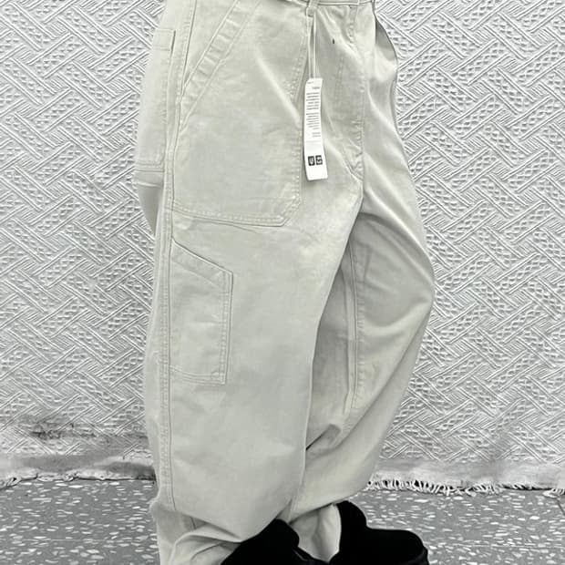 유니클로 U 빈티지 캐주얼 베이커 코튼팬츠 88 C11046