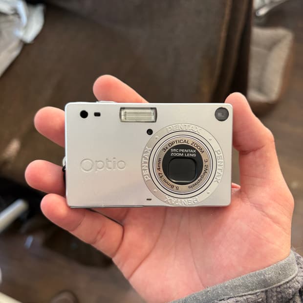 펜탁스 옵티오 s 디지털카메라