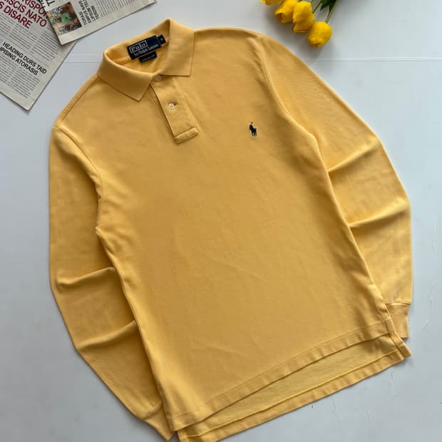 Polo 폴로랄프로렌 노란색 PK 카라티