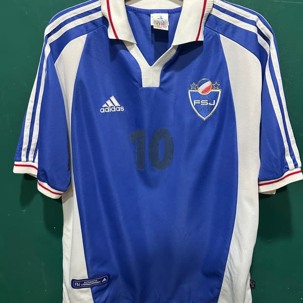 아디다스 00s 유고슬라비아 스토이코비치 유니폼L