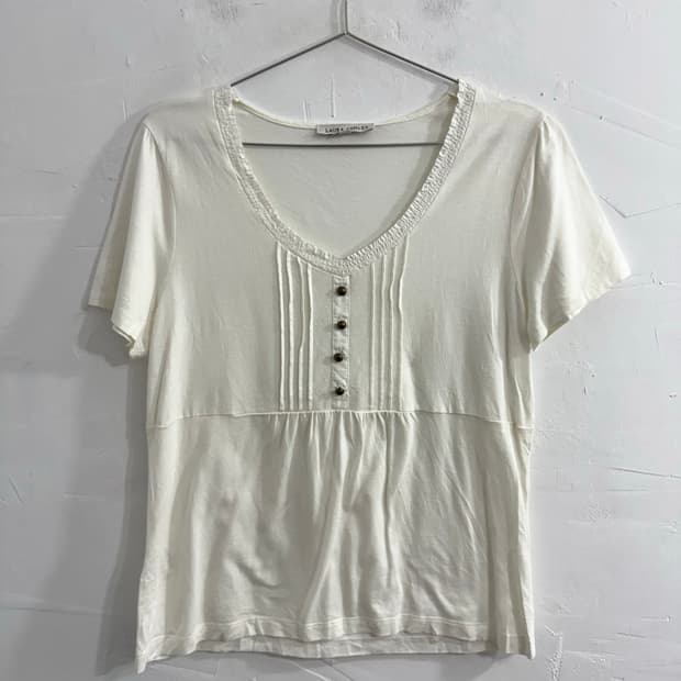 Laura Ashley mori detail top
