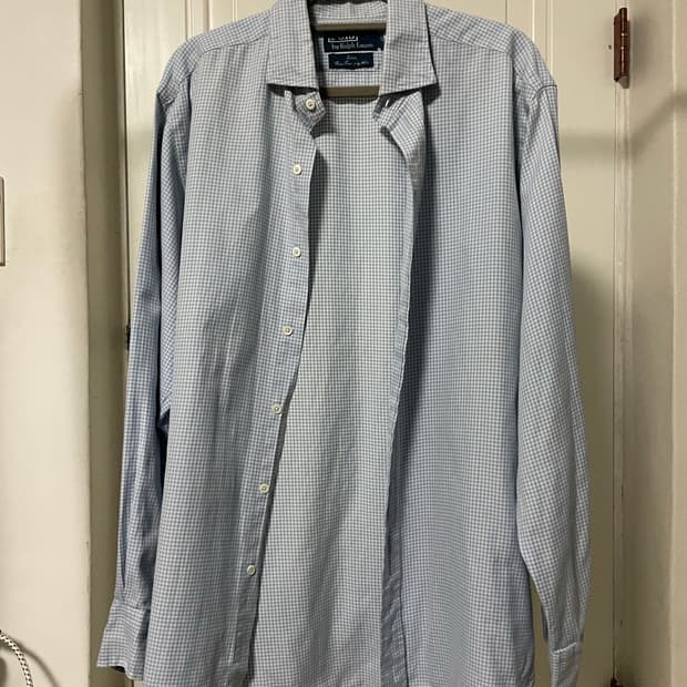 폴로 랄프로렌 깅엄 체크 에스테이트 셔츠