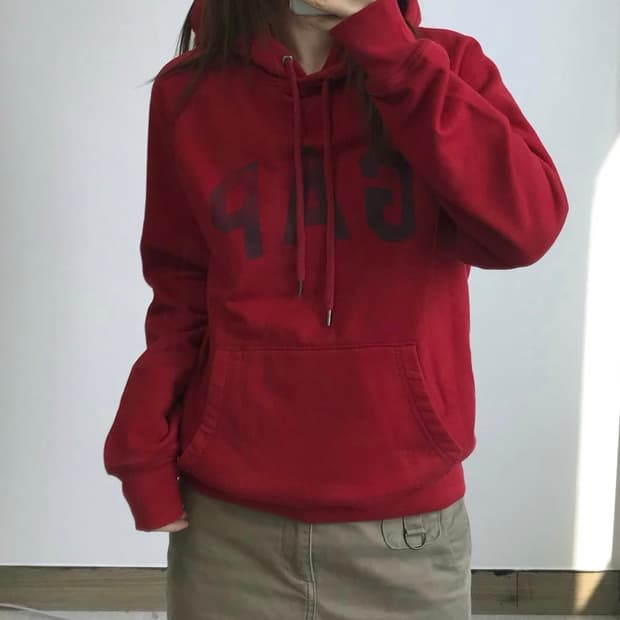 갭 뉴욕 후드티