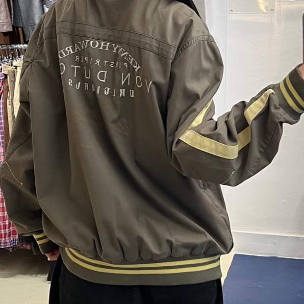Von Dutch 본더치 Y2K 하이넥 자켓