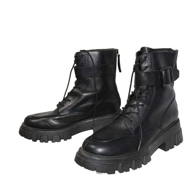 ASH 애쉬 레더 컴뱃 부츠