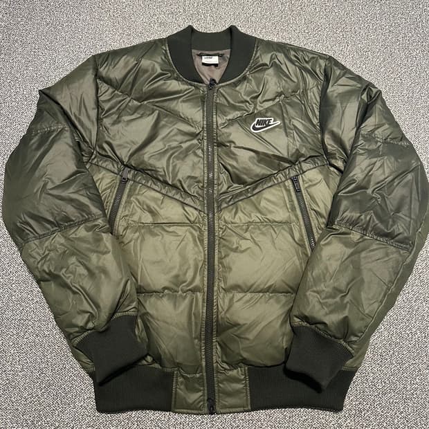 나이키 NSW 다운 필 윈드러너 봄버 자켓 XXL