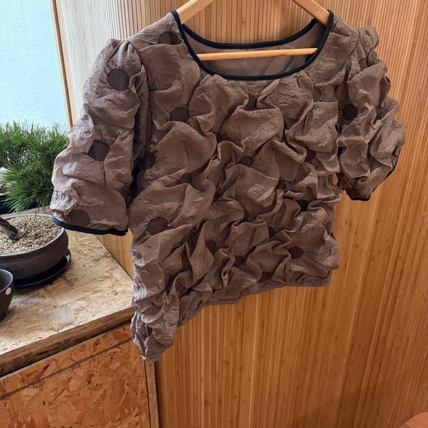 cindybaby Drape Dot Blouse