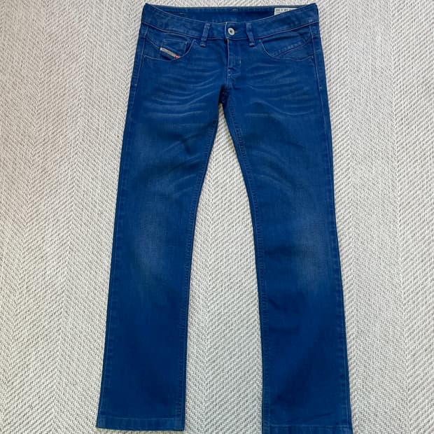 디젤 로우라이즈 데님팬츠 