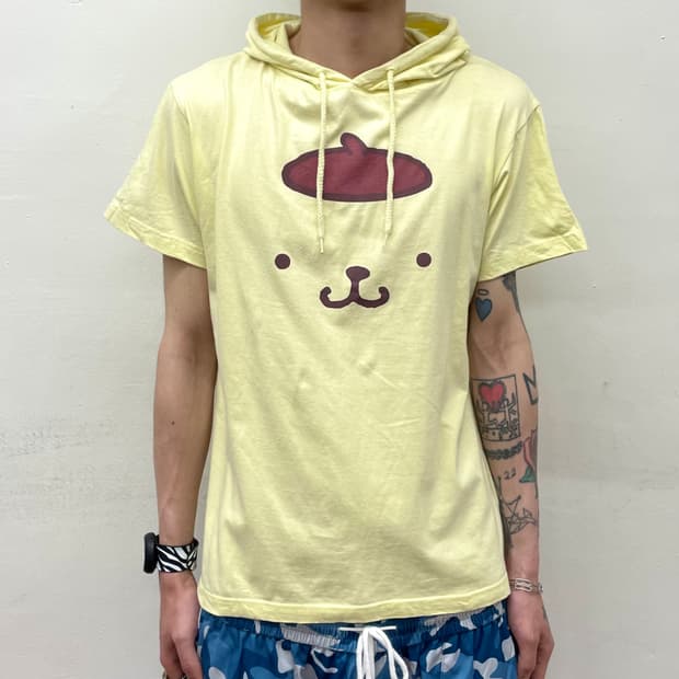  Cutie rabbit hoodie ear T-shirt 