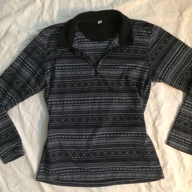 nordic half zip-up