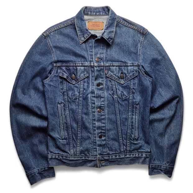 [38L] 리바이스 80s 71506 데님 트러커 자켓 USA