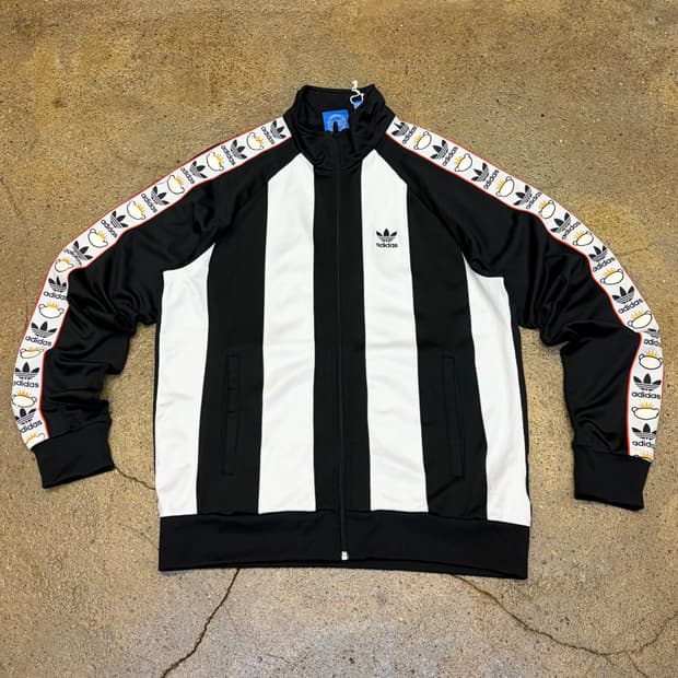  미국 빈티지 아디다스 x 니고 져지 져지집업 집업져지 츄리닝 트레이닝탑