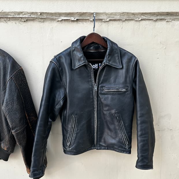 Schott n.y.c 싱글 라이더 자켓 