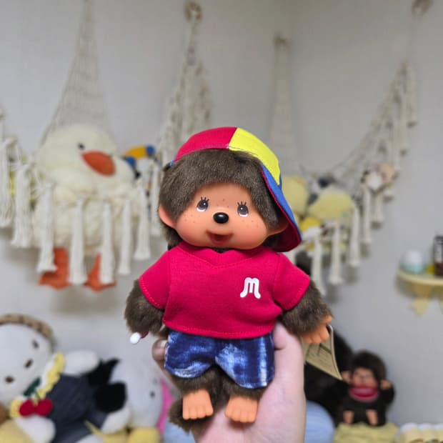 신상 몬치치 양갈래 인형