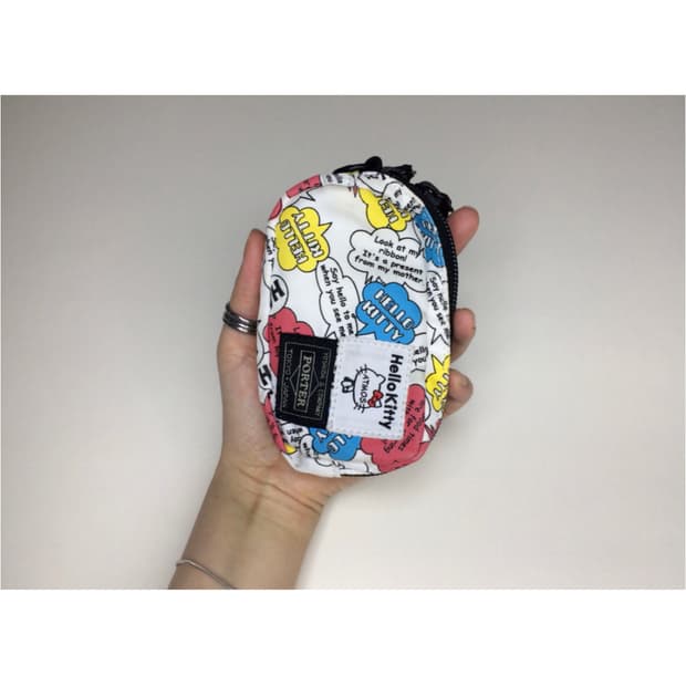 Porter 포터 x 아트모스 x 헬로키티 프린팅 지갑