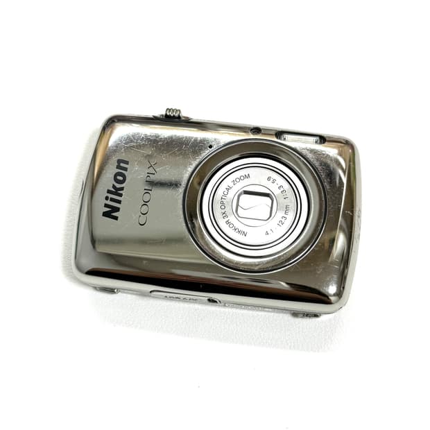 니콘 쿨픽스 S01 nikon coolpix 실버