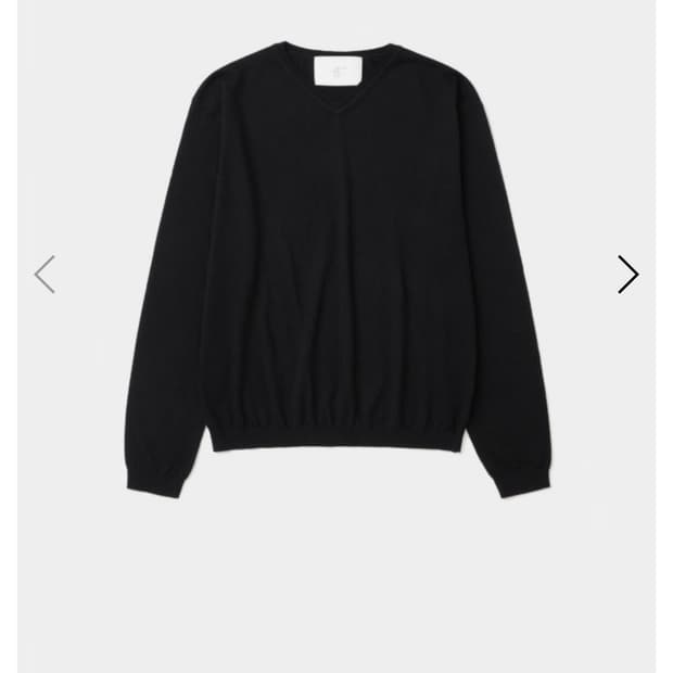 ((구매))강정석 v넥 니트 50사이즈